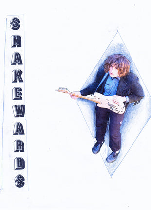 the album cover for Joe Glass - Snakewards
