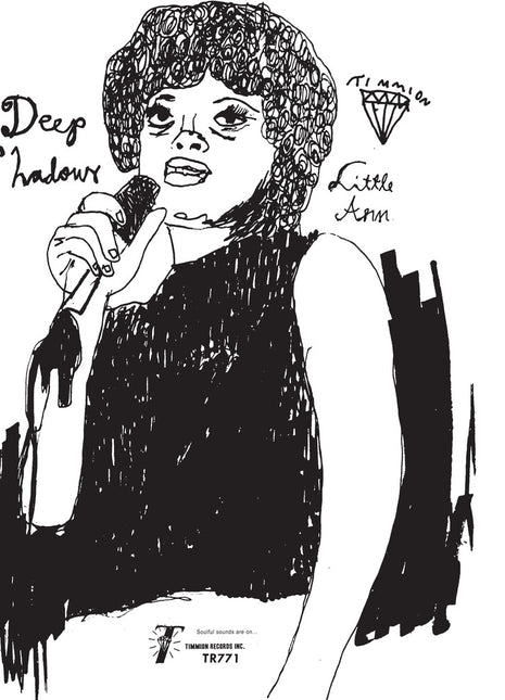 the album cover for Little Ann - Deep Shadows
