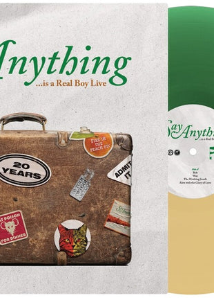 the album cover for Say Anything - Is A Real Boy (Live)