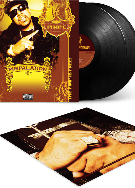 the album cover for Pimp C - Pimpalation - 20th Anniversary [Black]
