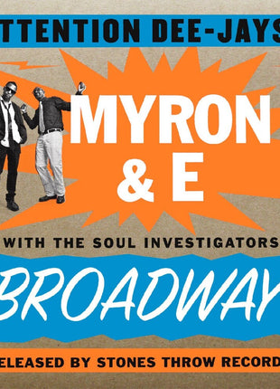 the album cover for Myron & E - Broadway - Gold [Colored Vinyl] (Gol) [Reissue]