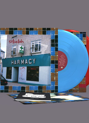 the album cover for Sebadoh - Harmacy (30th Anniversary Expanded Edition) (Blue)