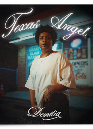 the album cover for Denitia - Texas Angel