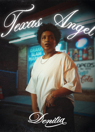 the album cover for Denitia - Texas Angel