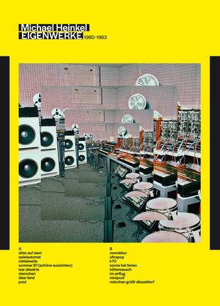 the album cover for Michael Heinkel - Eigenwerke 1980-1983