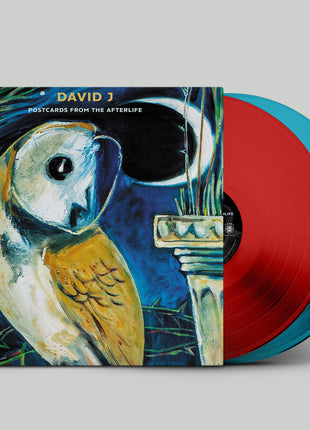 the album cover for David J - Postcards From The Afterlife [Colored Vinyl]
