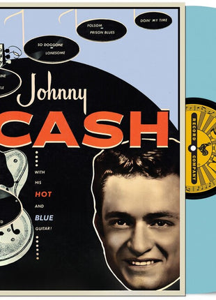 the album cover for Johnny Cash - With His Hot & Blue Guitar (Remastered 2022)