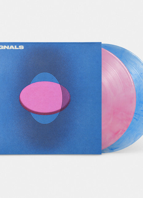 the album cover for Dusky - Signals (Blue) [Colored Vinyl] (Pnk) (Dicu) (Mrb)