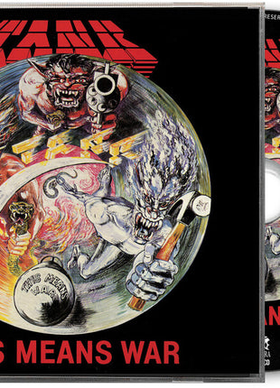 the album cover for Tank - This Means War -