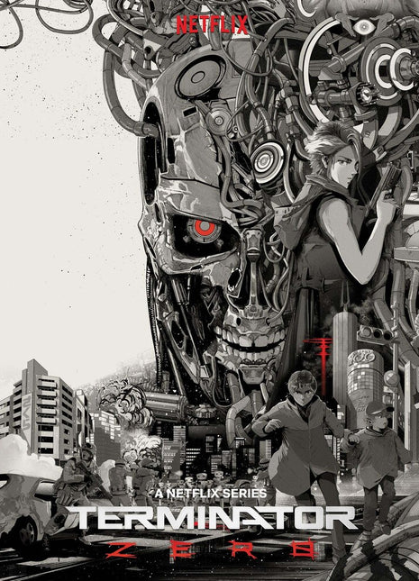 the album cover for Terminator Zero - O.S.T. (Colv) (Ltd) - Terminator Zero - O.S.T. [Colored Vinyl] [Limited Edition]