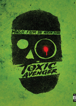the album cover for Toxic Avenger - O.S.T. (Colv) (Red) (Spla) - Toxic Avenger - O.S.T. [Colored Vinyl] (Red) (Spla)