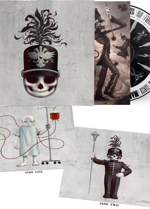 the album cover for My Chemical Romance - The Black Parade - 20th Anniversary [Deluxe]