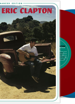 the album cover for Eric Clapton and J. J. Cale - The Road to Escondido [Ruby Red and Sky Blue]