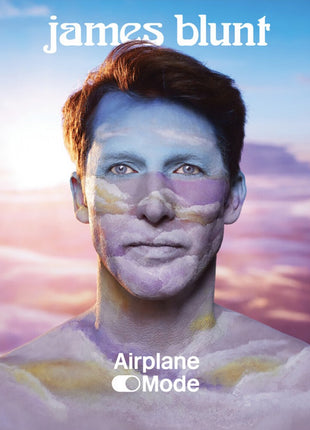 the album cover for James Blunt - Airplane Mode [Clear Vinyl] (Ofgv) (Wht) (Ecov)