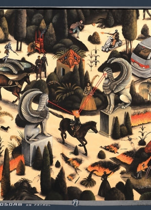 the album cover for Odd Nosdam - On Patrol