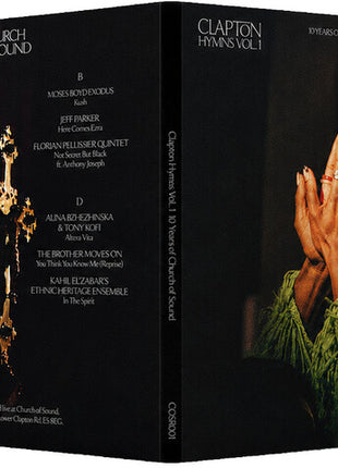 the album cover for Clapton Hymns Vol. 1: 10 Years Of Church Of Sound - Clapton Hymns Vol. 1: 10 Years Of Church Of Sound