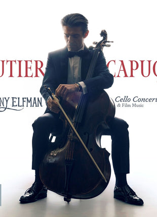 the album cover for Gautier Capucon - Danny Elfman: Cello Concerto & Film Music
