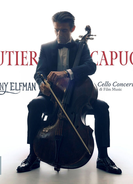 the album cover for Gautier Capucon - Danny Elfman: Cello Concerto & Film Music