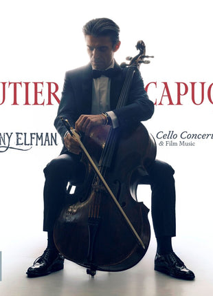the album cover for Gautier Capucon - Danny Elfman: Cello Concerto & Film Music
