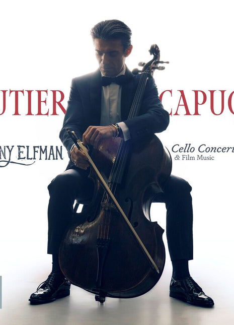 the album cover for Gautier Capucon - Danny Elfman: Cello Concerto & Film Music