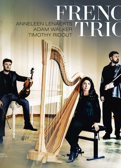 the album cover for Anneleen Lenaerts - French Trios