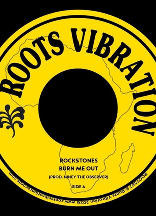 the album cover for Rockstones - Burn Me Out (Ep)