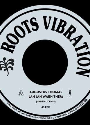 the album cover for Augustus Thomas - Jah Jah Warn Them (Ep)