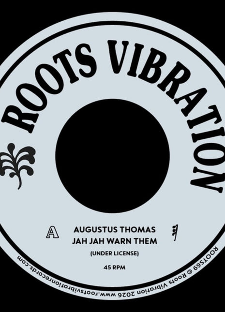 the album cover for Augustus Thomas - Jah Jah Warn Them (Ep)