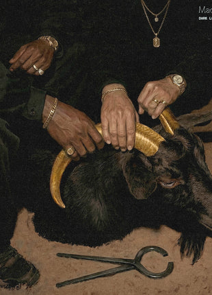 the album cover for Dark Lo / V Don - Made Of Gold