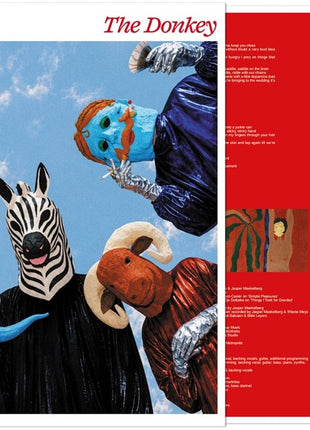 the album cover for Warhaus - Donkey [Colored Vinyl] (Red)