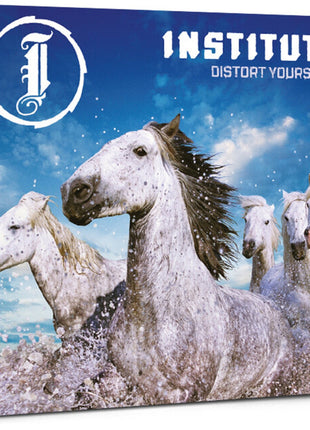 the album cover for Institute - Distort Yourself