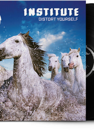 the album cover for Institute - Distort Yourself