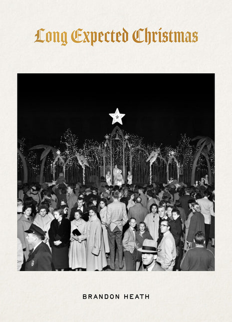 the album cover for Brandon Heath - Long Expected Christmas