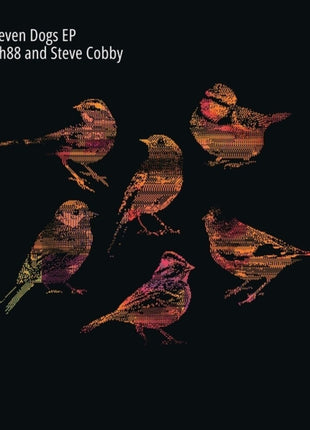the album cover for Rteph88 / Steve Cobby - Seven Dogs (Ep)