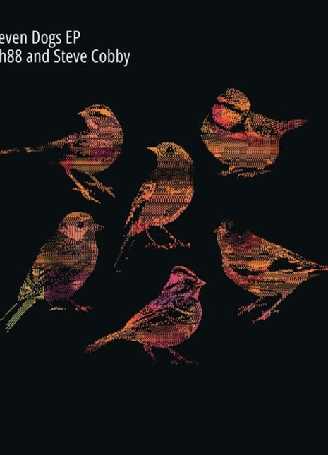 the album cover for Rteph88 / Steve Cobby - Seven Dogs (Ep)
