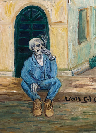 the album cover for ANKHLEJOHN & Big Ghost Ltd - Van Ghost [Clear]