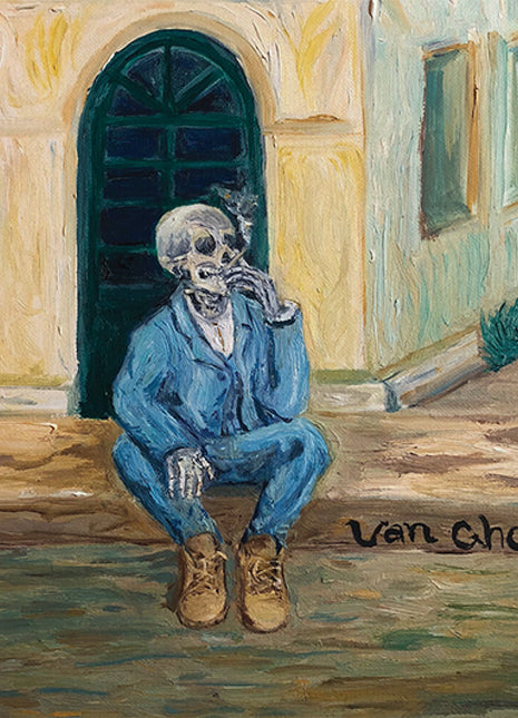 the album cover for ANKHLEJOHN & Big Ghost Ltd - Van Ghost [Clear]
