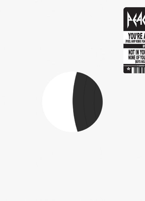 the album cover for Peaches - Peaches Remix 12 - Pixel Grip B/W Boys Noize [Limited Edition]
