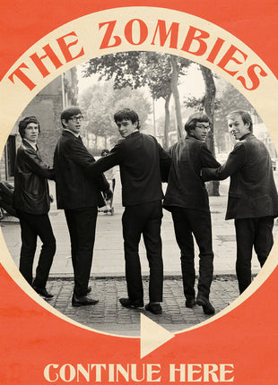 the album cover for The Zombies - Continue Here - Mono Remastered [with Extra Track]