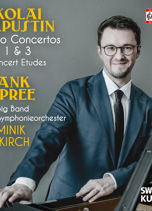 the album cover for Frank Dupree - Nikolai Kapustin: Pno Cons Nos. 1 & 3: 8 Concert