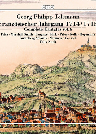 the album cover for Anna Feith - Franzosischer Jahrgang 1714/1715 - Complete