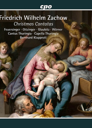 the album cover for Miriam Feuersinger - Christmas Cantatas