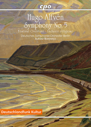 the album cover for Deutsches Symphonie-Orchester Berlin - Symphony No. 5: Festival Overture: Andante