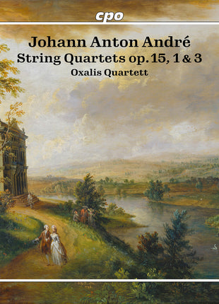 the album cover for Oxalis Quartett - String Quartets Op. 15 1 & 3