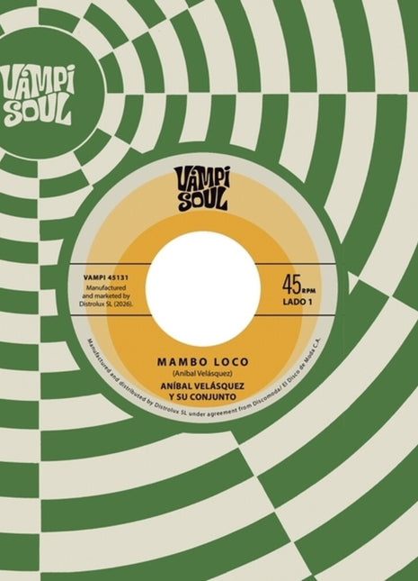 the album cover for Anibal Velasquez  / Su Conjunto - Mambo Loco (Ep)