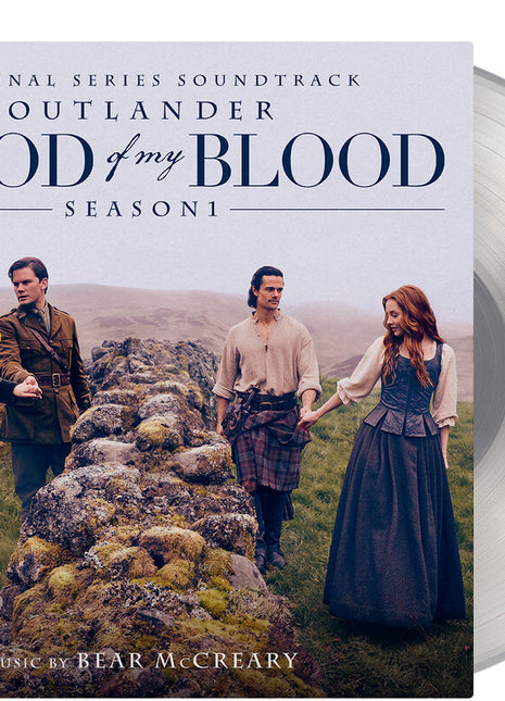 the album cover for Bear Mccreary  (Cvnl) (Ltd) (Ogv) - Outlander: Blood Of My Blood - O.S.T. [Clear Vinyl] [Limited Edition]