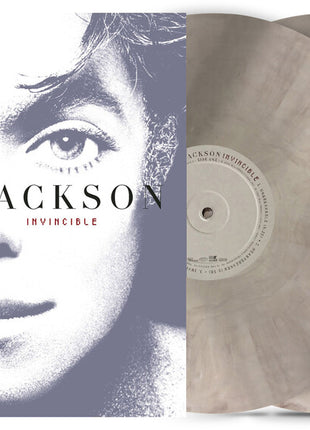 the album cover for Michael Jackson - Invincible [Colored Vinyl] [Limited Edition] (Aniv) (Mrb)