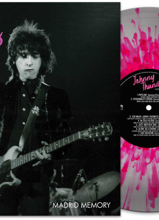 the album cover for Johnny Thunders - Madrid Memory [Splatter]