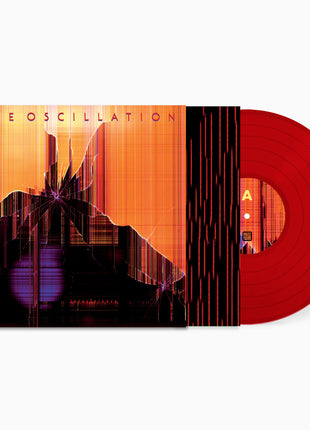 the album cover for Oscillation - Interference [Clear Vinyl] [180 Gram] (Red)