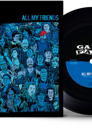 the album cover for Gameface - All My Friends